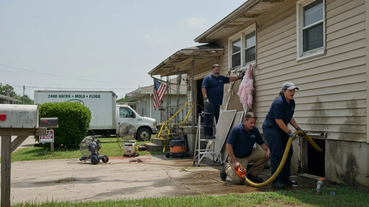 Water Damage Repair in Stonewall, TX near me